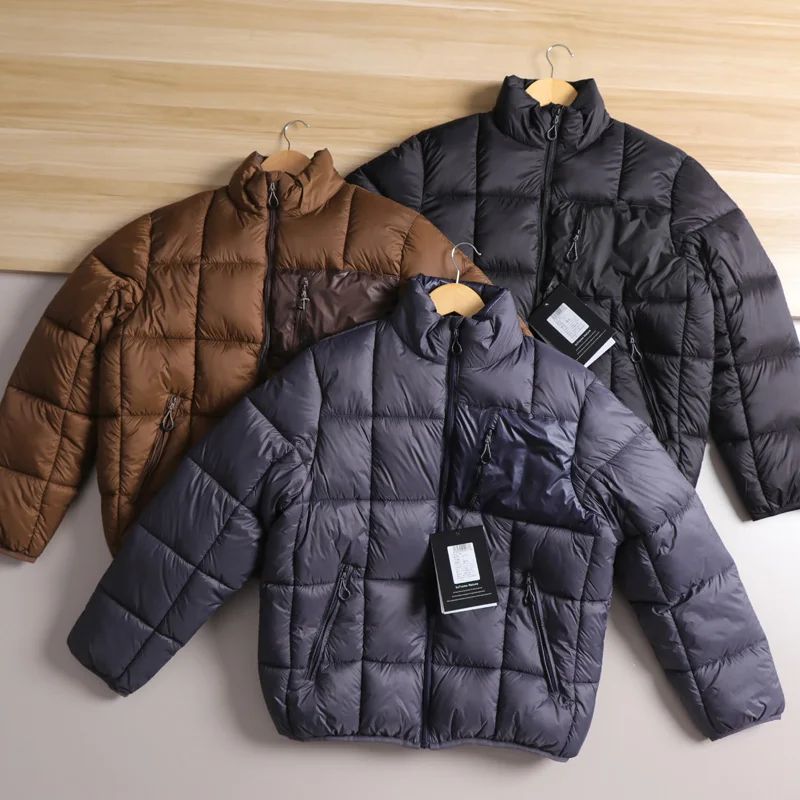 

Outdoor ex Winter Puffer Jaet Cotton Coat Bread Sle Warm Thiened Stand Collar Faion Ci Design with kets