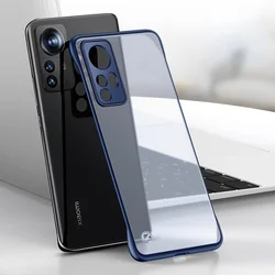 For POCO F7 Ultra F5 Frameless Translucent Case For POCO X7 M4 PRO 5G F4 GT Case Matte PC Hard Protection Thin Phone Cover Ring