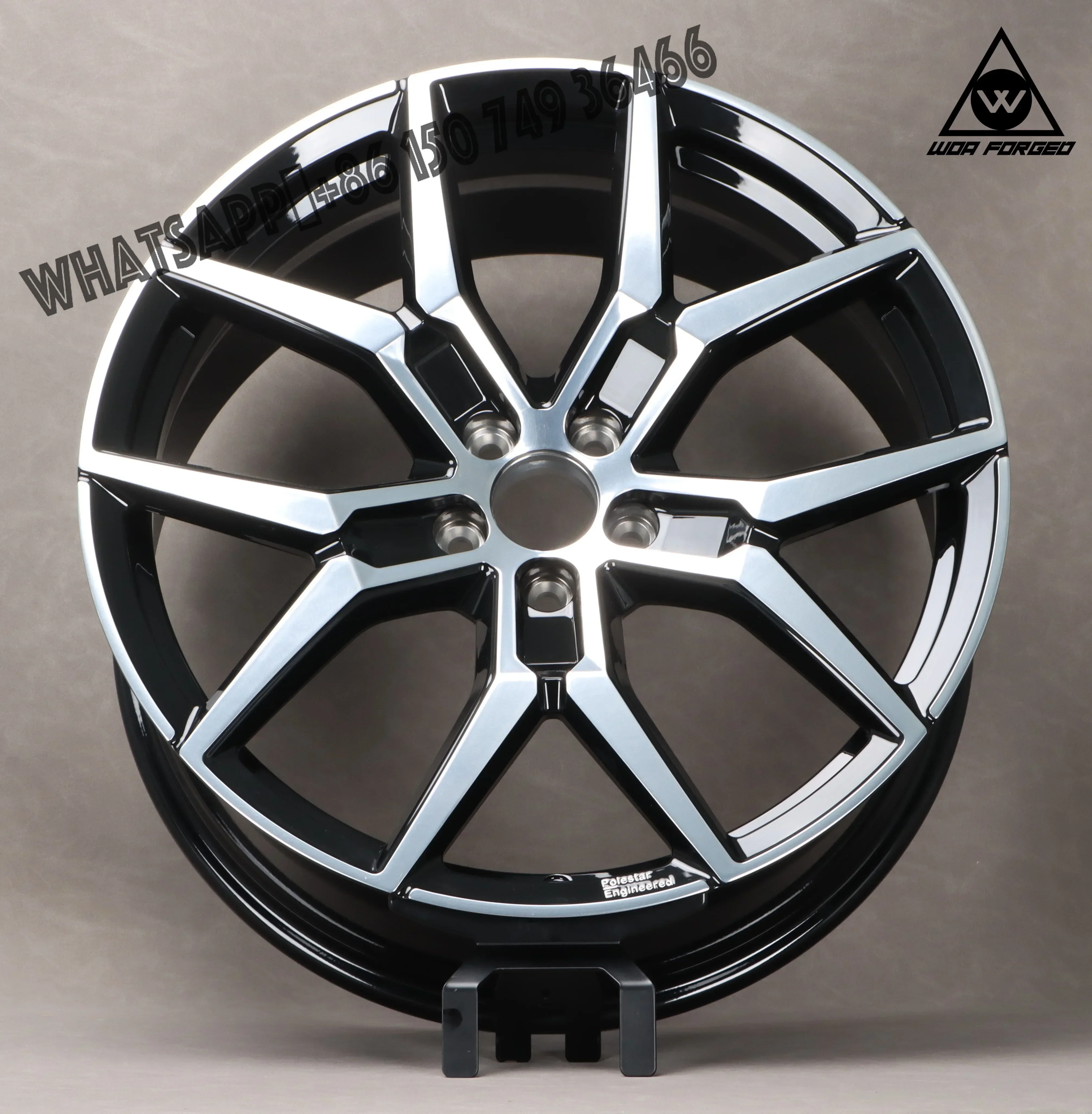 6061-T6 Passenger Car Wheels ,Forged One-piece Alloy Rims 18 19 20 21 22 Inch Rims 5x108, for Nissan, volvo S60 S90 v60