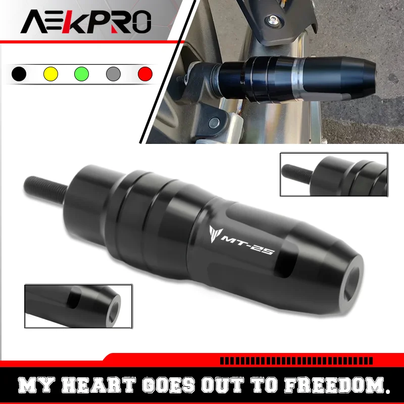 

For YAMAHA MT-25 YZF R25 R15 V3 Motorcycle Crash Pads Exhaust Sliders Crash Protector Security Protection Accessories mt-25 r25