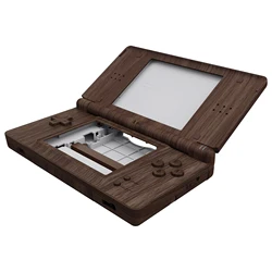 eXtremeRate Replacement Full Housing Shell for Nintendo DS Lite for NDSL - Wood Grain