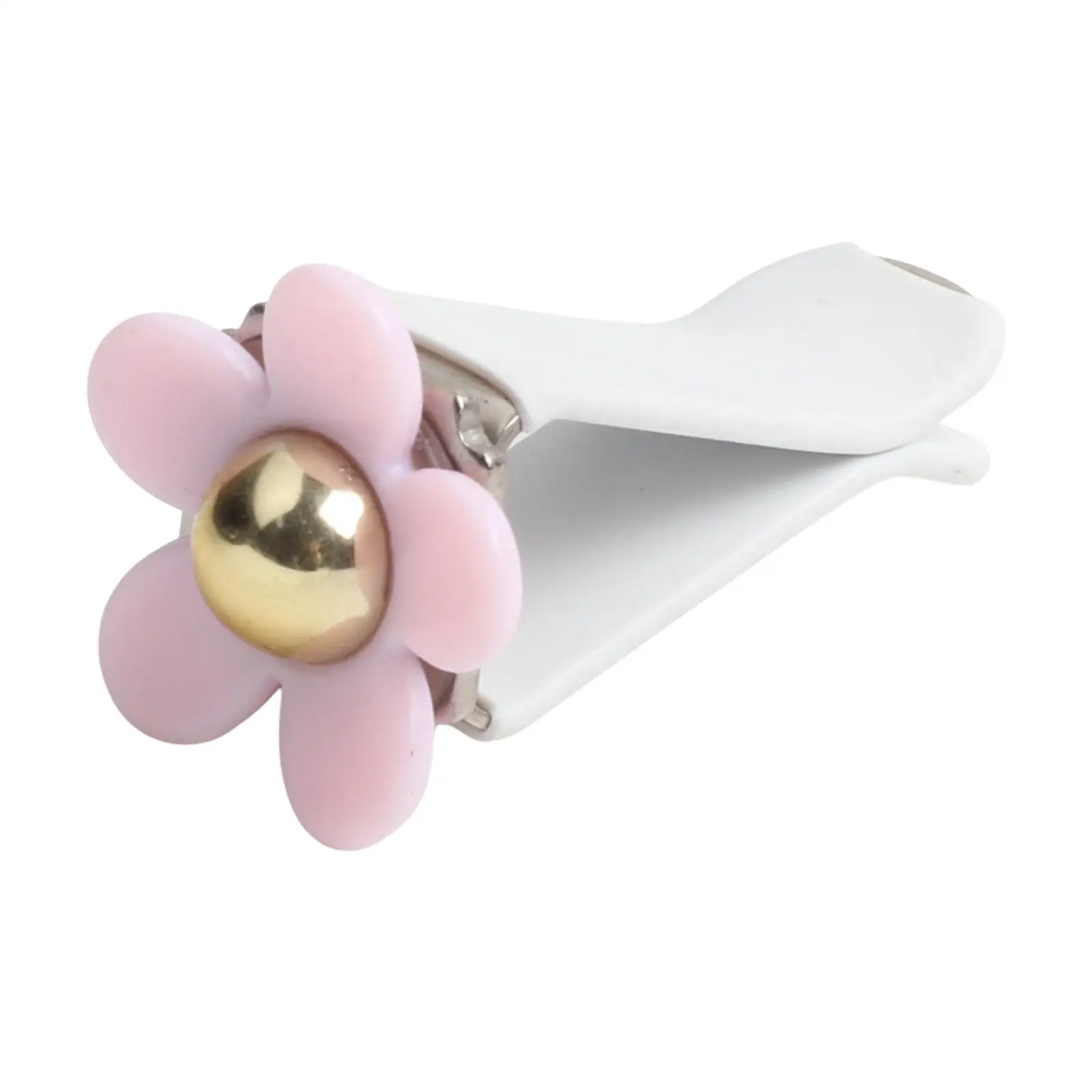

4 Pieces Plastic Car Air Freshener Vent Clips Small Daisy Style for Vehicle Air Outlet Decoration and Interior Scent Accessories