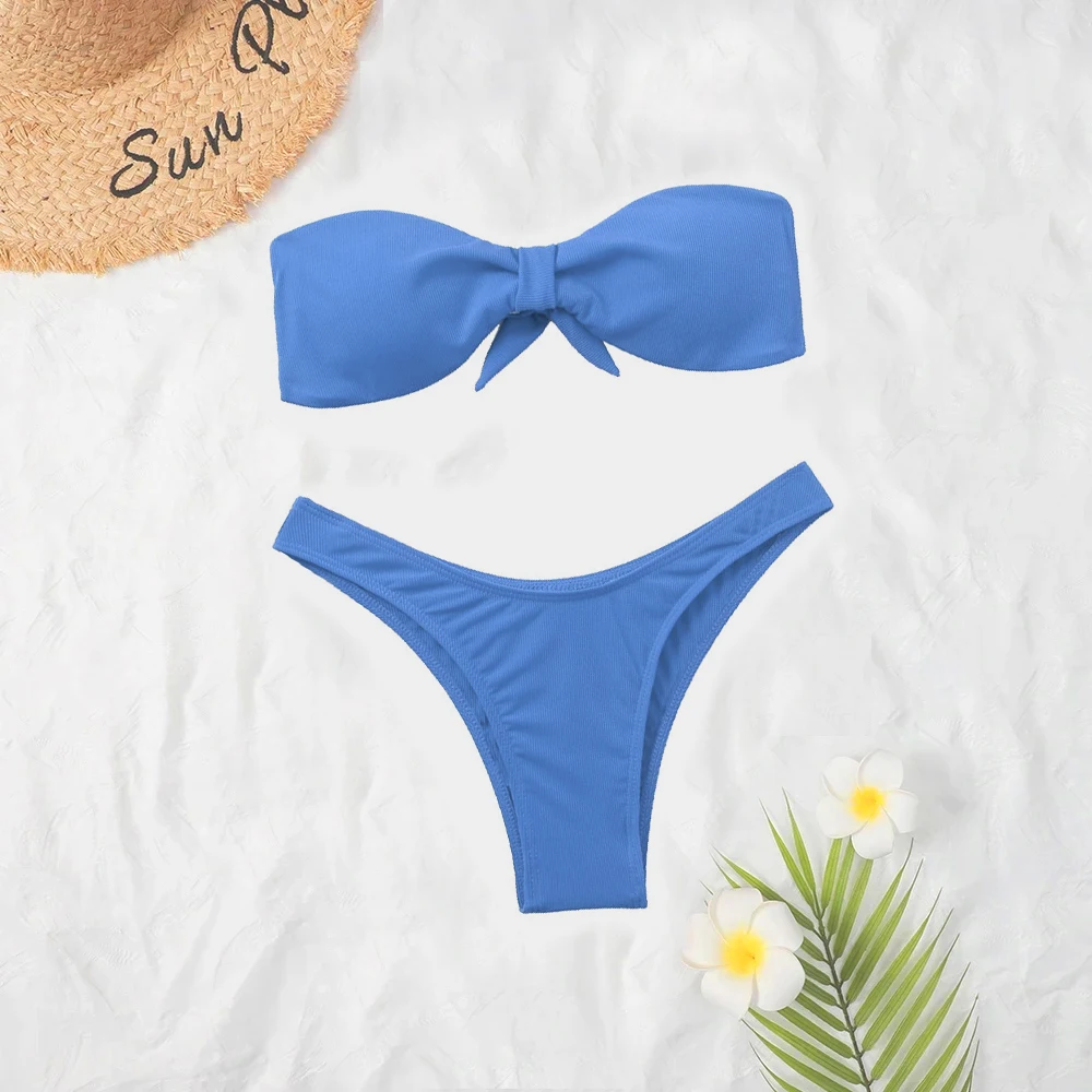 

2025 Fashion Bikini Women's Swimsuit Sexy Women's 2-piece Swimsuit Beach Wear Set