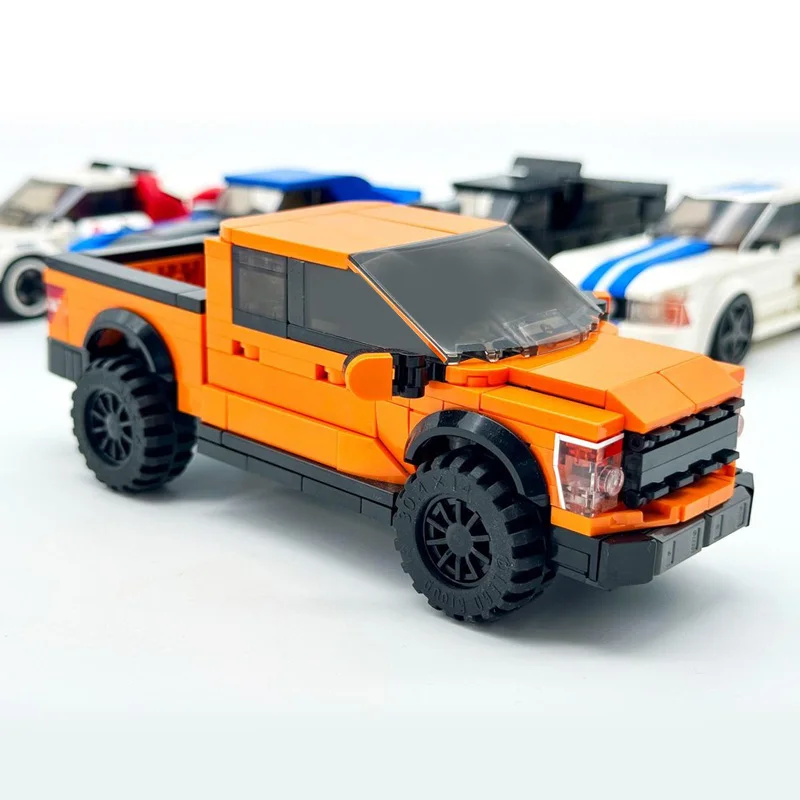 1162 قطعة Supercar بنيت حزمة مركبة صعبة MOC تخصيص وحدات بنة التصميم الإبداعي لتقوم بها بنفسك لعبة تجميع الأولاد هدية