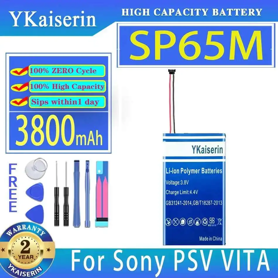 

3800mAh Mobile Phone Battery for Sony PSV VITA PSVITA 1000 PSV1000 SP65M PCH-1001 PCH-1101