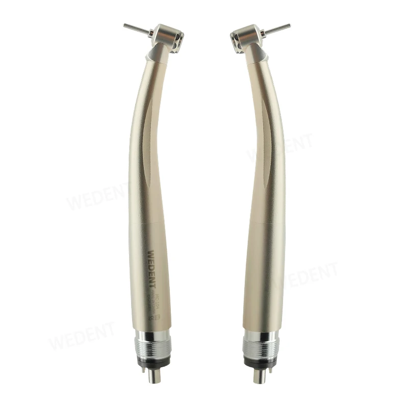 Surgical Instruments 2-hole 4-hole Mini Head Double E-gen LED Light High Speed Push Button Handpiece