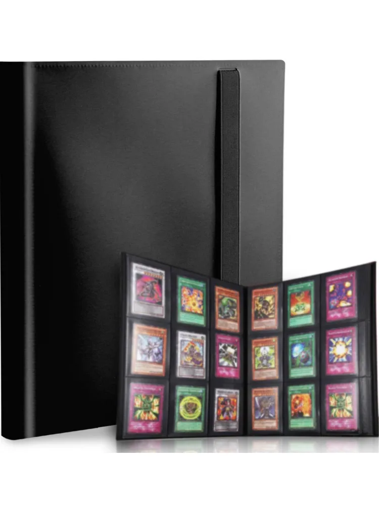 160/360 Kaarten Albums Capaciteit Zakhouder Binders Voor Pokemon Yugioh Baseball Voetbal Sport Game Card Boek Mouw Bindmiddel - afbeelding 2