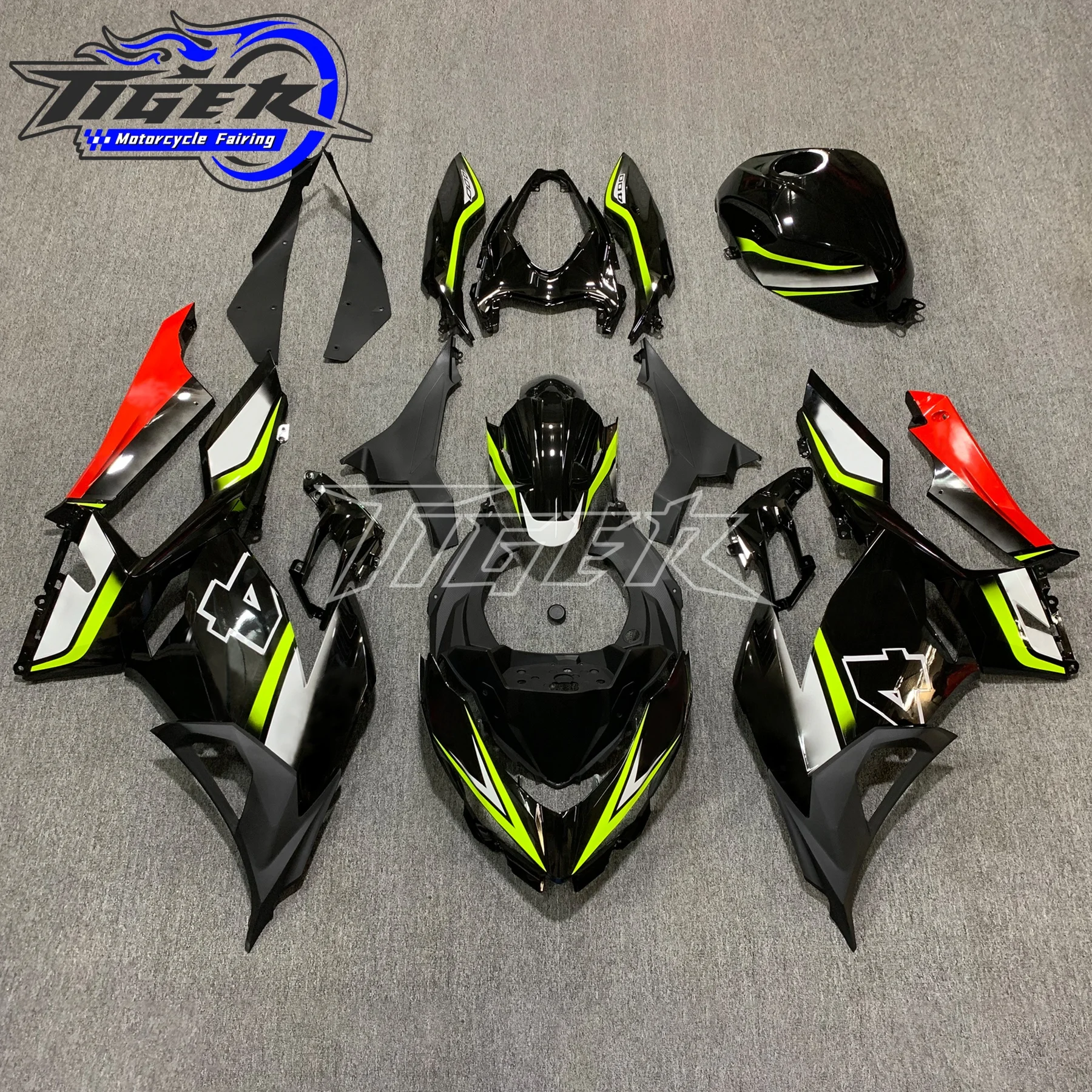 

Bodywork Fairing Body Kit for KAWASAKI EX ZX Ninja 400 2018 2019 2020 2021 2022 2023 EX400 ZX400 Ninja400 matte Black 18 19 20