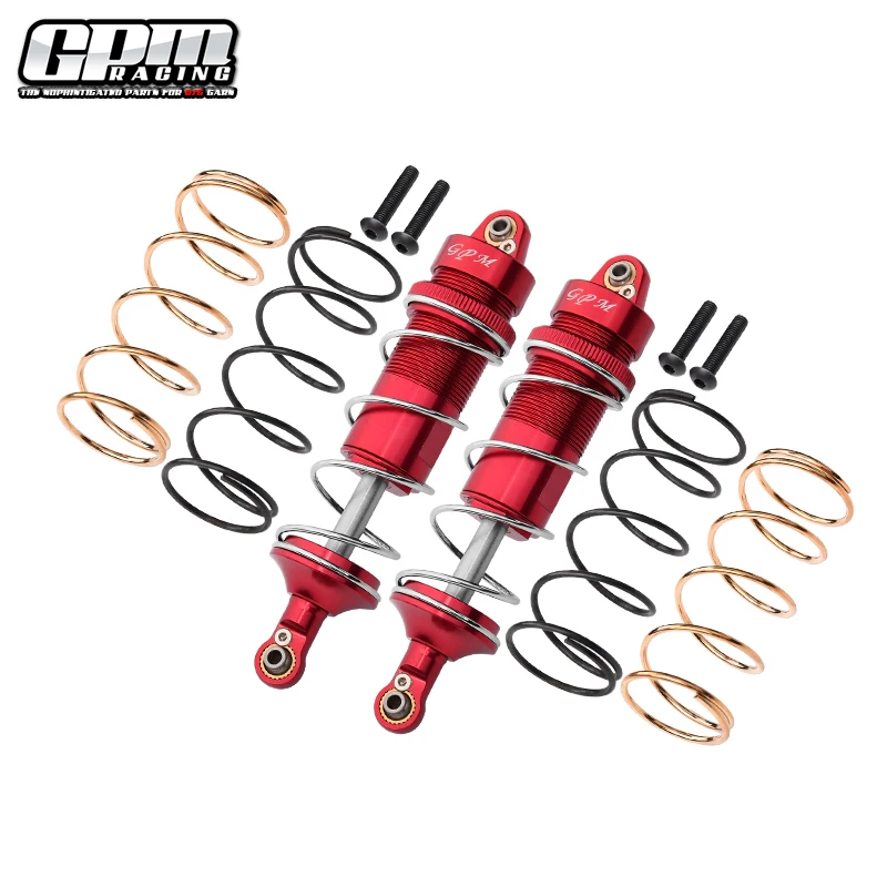 Aluminiowe amortyzatory sprężynowe GPM z przodu 107MM do 1/10 Kraton 4X4 4S-ARA 102690    ARRMA