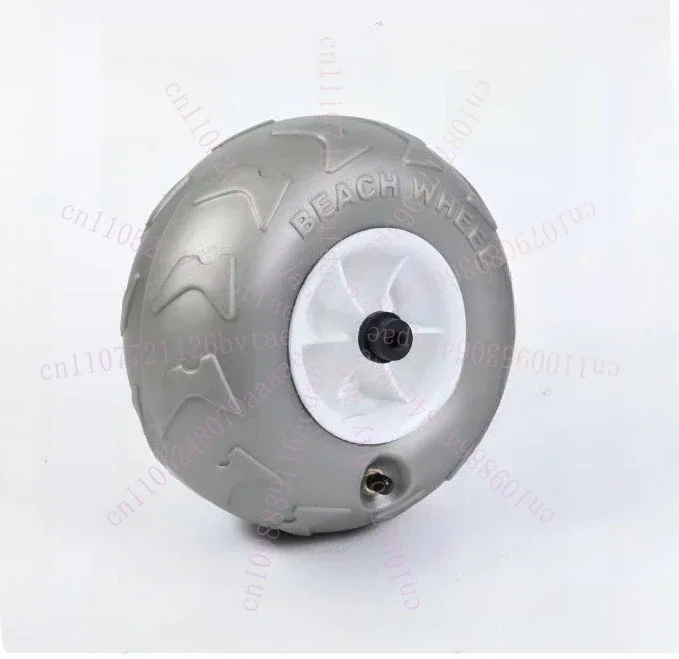 Durable Beach Trolley Replacement Wheel – 205x115x12.5mm Tire for Kayaking & Camping Carts