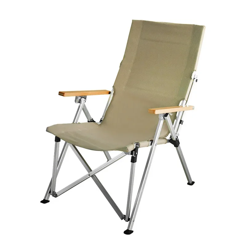 Outdoor Camping Folding Chair Office Home Leisure Recliner Adjustable Beach Lunch Break Chair