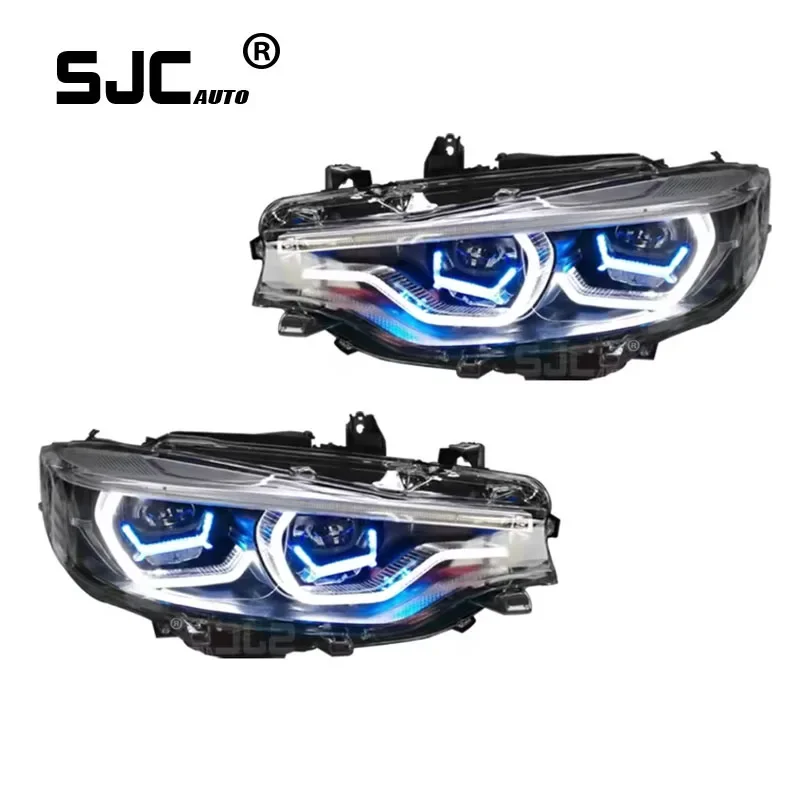 

DRL Projector Lens Auto Parts, SJC BMW F32 M4 LED Headlights, 2013-2019 4 Series 425i F82 M3 Headlights