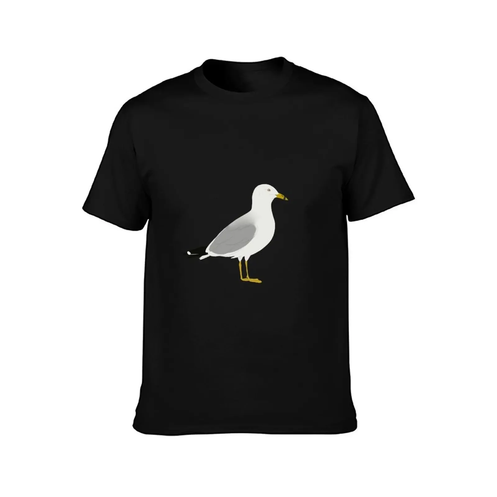 Ring Billed Gull T-Shirt customizeds vintage cheap stuff t shirts for men pack