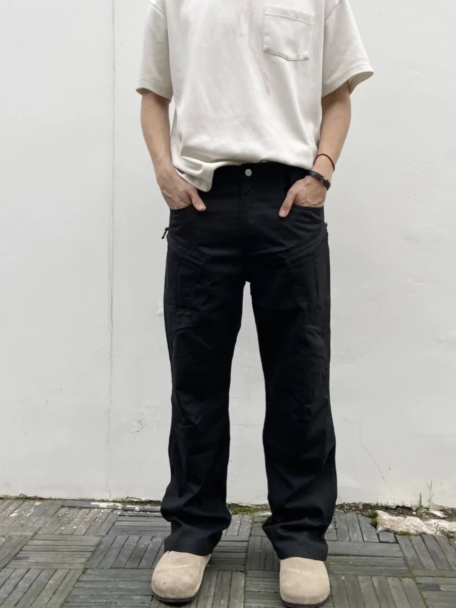 

American Sle Autumn Winter Military Bird Multi ket Outdoor Straight Leg Cargo Workwear Men's Tactical Pants