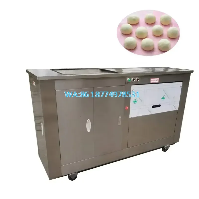Wmwmnu Automatic Dough Divider Rounder Roller Industrial Round Dough Ball Maker Cutter Rolling Equipment for Bakery