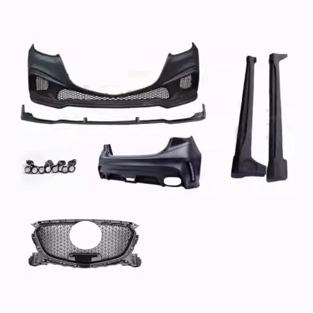 

Front Rear Bumper Grille Mask Side Skirt Assembly For Mazda3 Axela 2014-2019 Modified Body Kit Surround Car Accessories