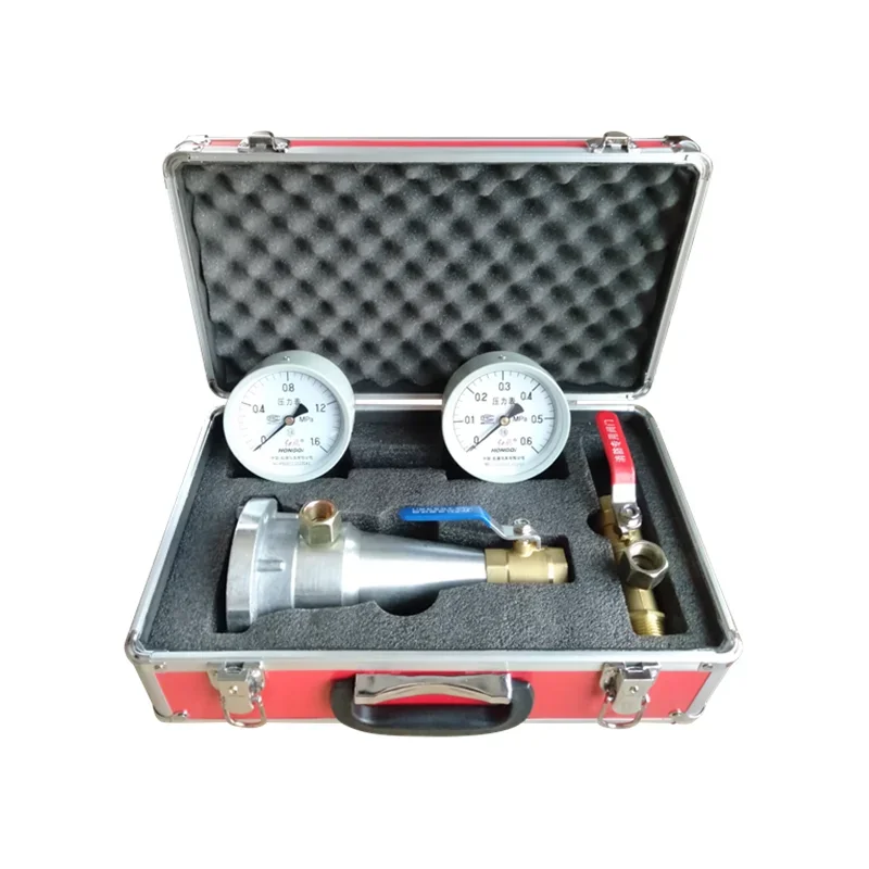 Fire hydrant pressure measuring joint fire water gun pressure tester fire water system water test detection device level 2.5