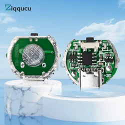Flashlight Charging Driver Accessories Circuit Board with Switch Charging Integrated Board Suitable for 10W Beads
