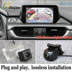 Reverse Camera For Mazda 6 Mazda6 Atenza GJ GL Facelift 2015~2017 Original Screen / 720P HD Night Vision Car Rear Parking Camera