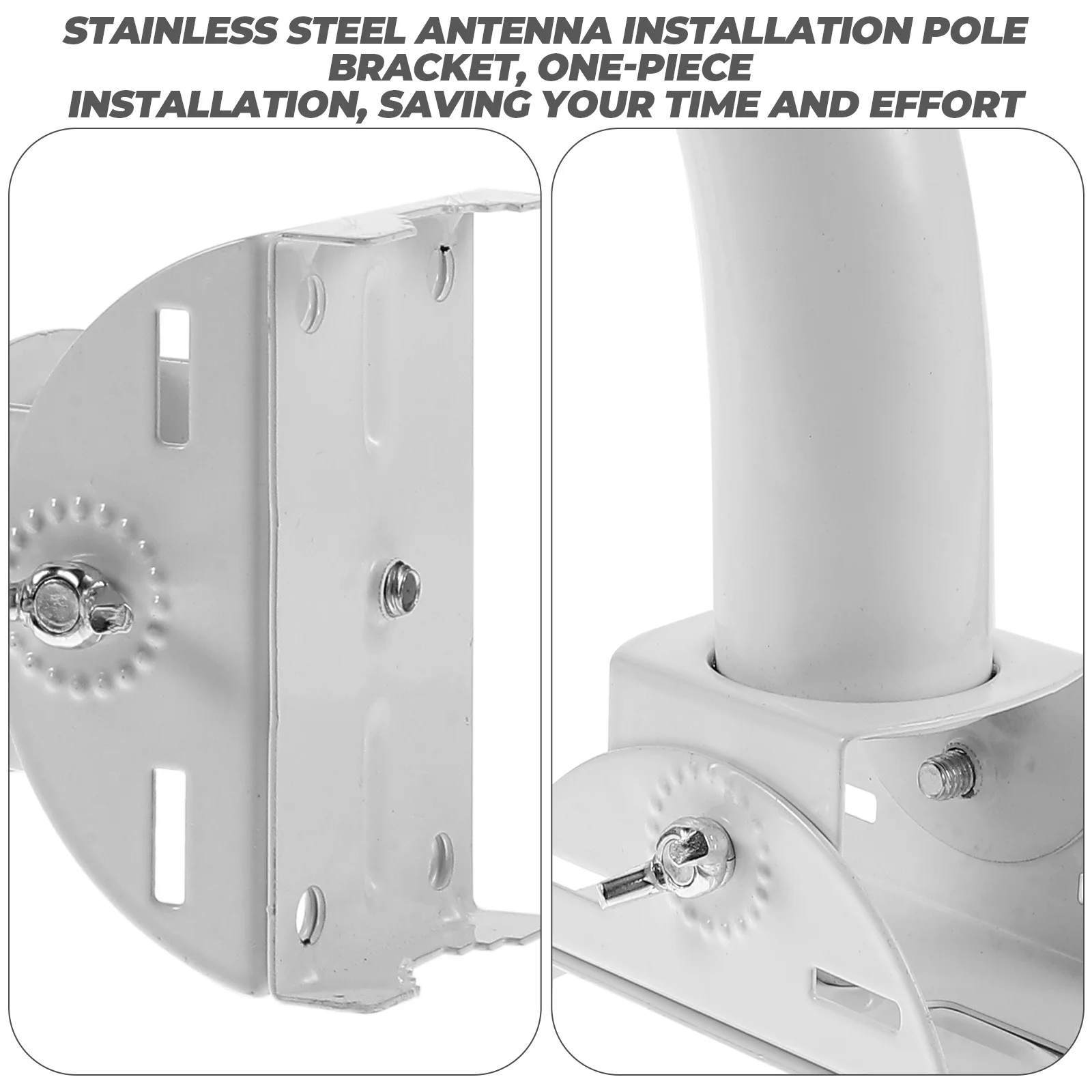 

Wireless Bridge Antenna Mounting Pole Outdoor Adjustable Mount Antenna Mount Roof Attic Weatherproof Metal Poles