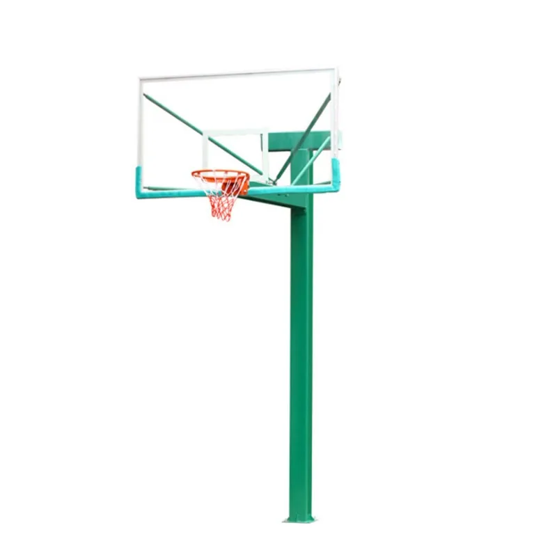 

Basketball Hoop Outdoor School Fixed Buried Square Tube Adult Standard Match Round Tube