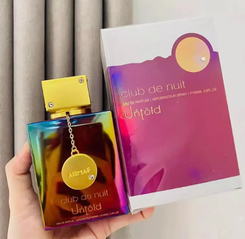 Armaf Club De Nuit Untold dla mężczyzn w sprayu Eau de Parfum, 3,6 uncji Idealny na prezent świąteczny