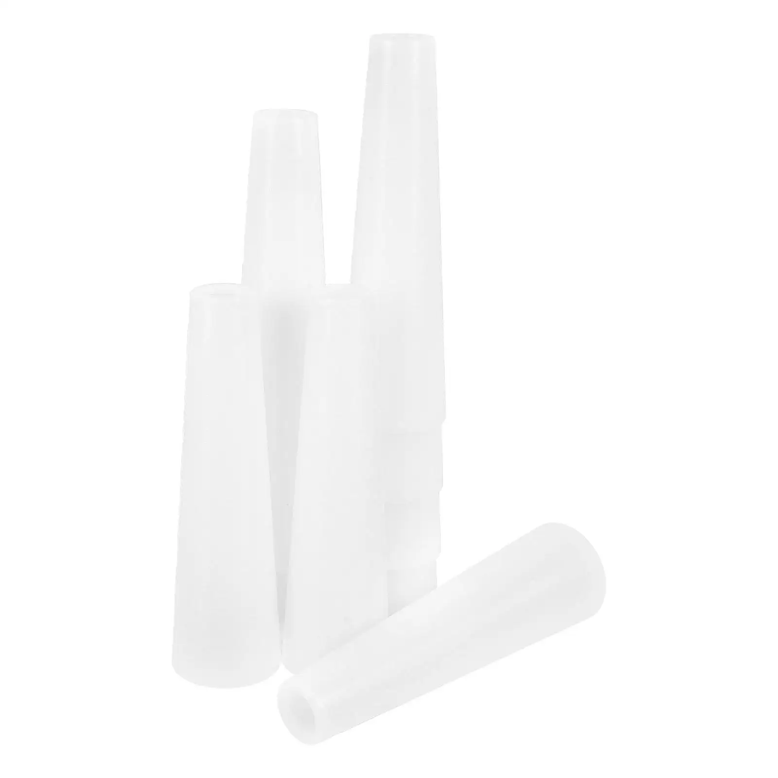 

10 Pcs Plastic Winding Tubes White 3 Degree 30 Minute Tapered Design Sewing Supplies Yarn Bobbins Crochet Embroidery Floss Cross