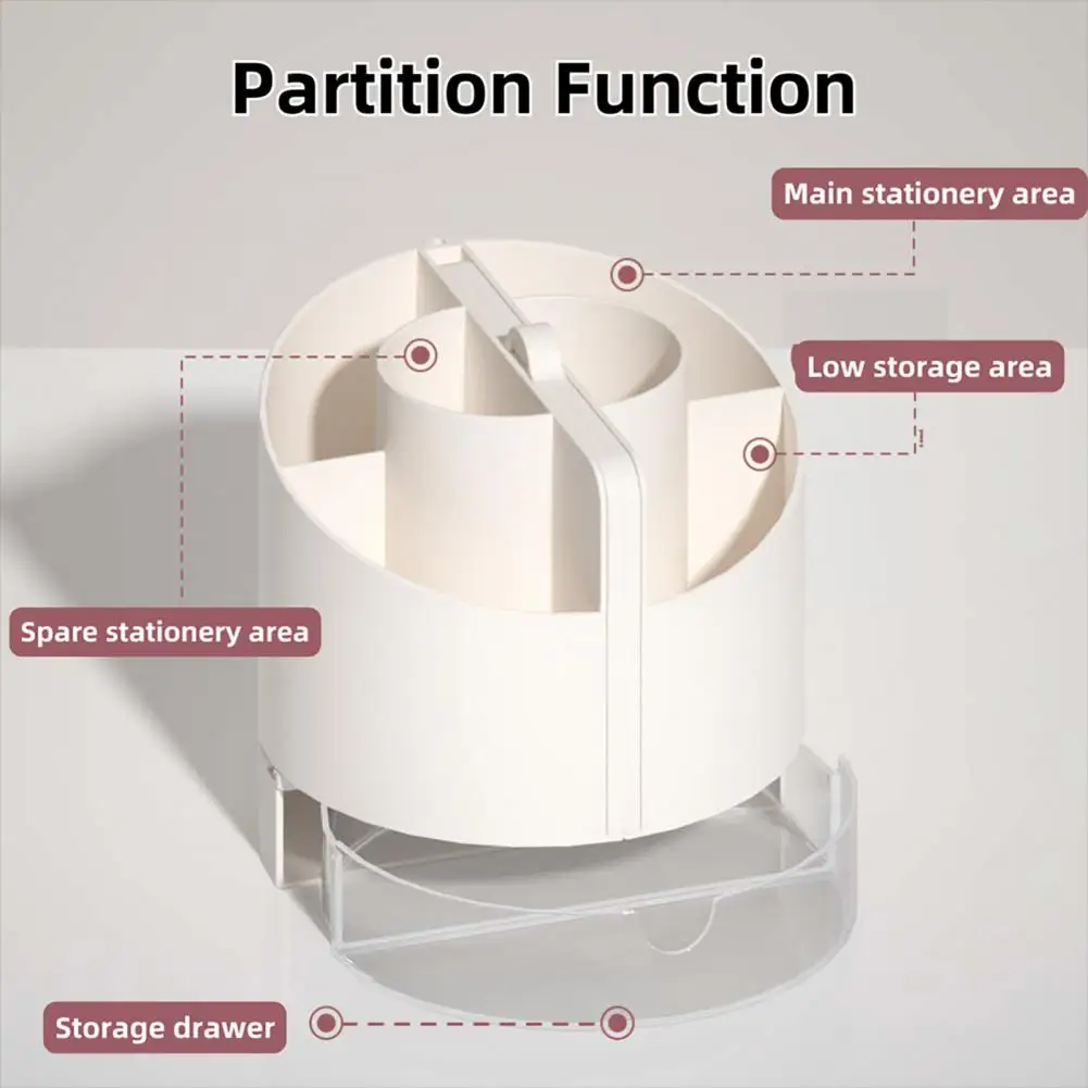 تخزين اللوازم المكتبية مع السبورة البيضاء ، مجموعة حامل القلم متعددة الوظائف ، علامات قابلة للمسح ، ملصق القماش ، 6 أقسام