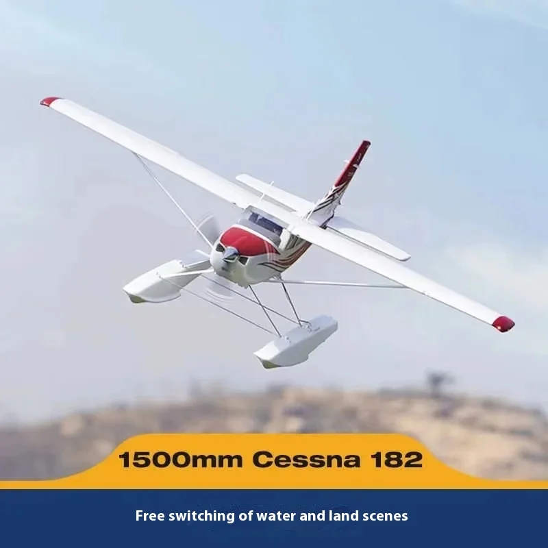 Remote Control  Aircraft 1500mm Rc Airplane Cessna 182 Trainer Aircraft Electric  Model Fixed Wing Outdoor Performance Toy Gifts