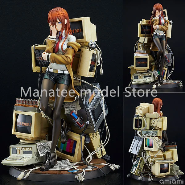 

Good Smile Company Original Kurisu Makise - Reading Steiner 1/7 PVC Action Figure Anime Model Toys Collection Doll Gift