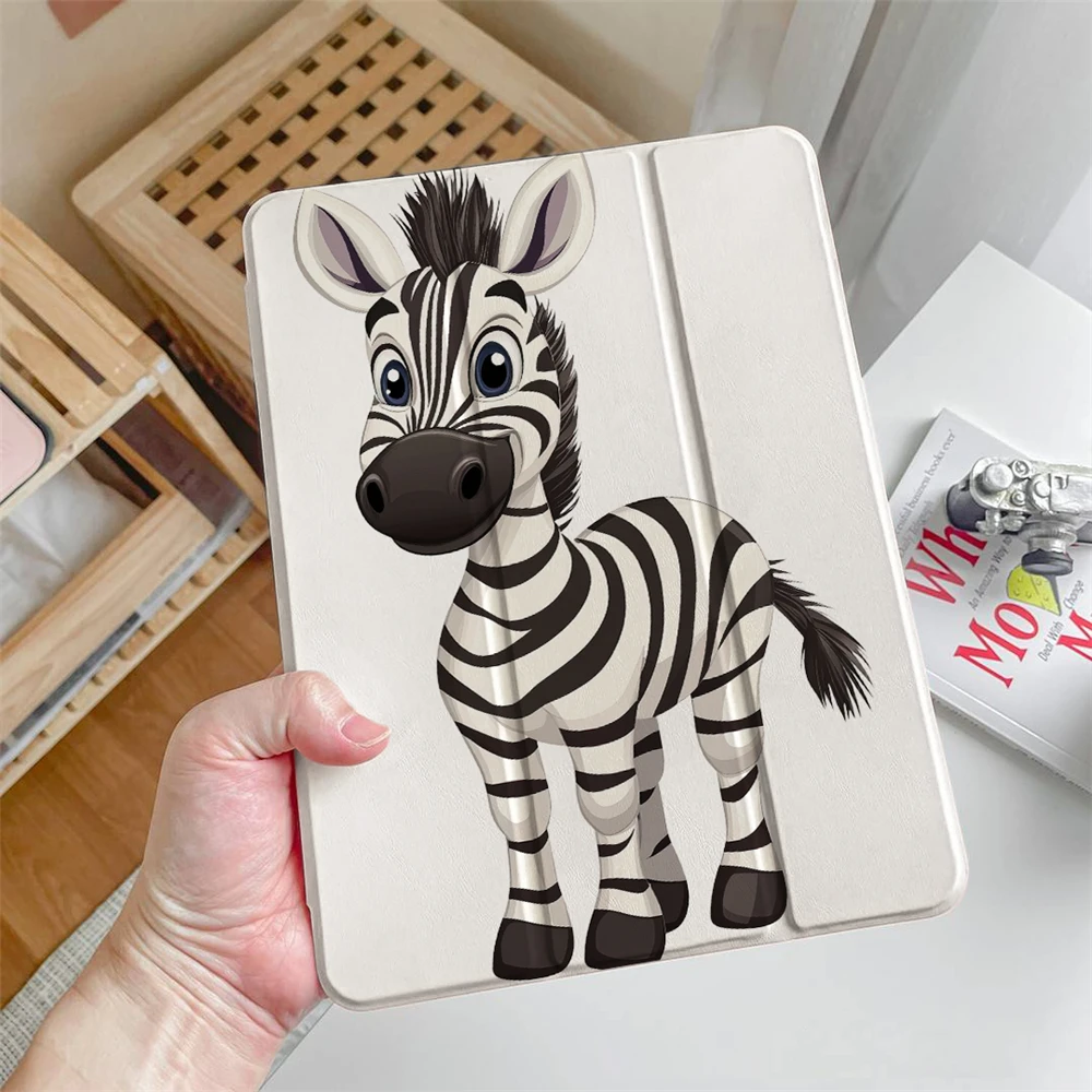 

Чехол для планшета ipad air 11 m3, чехол Air 6th M2 2024, умный чехол для iPad Mini 6 7 A17 Pro A16 11 12,9 13, чехол с мультяшным УФ-принтом