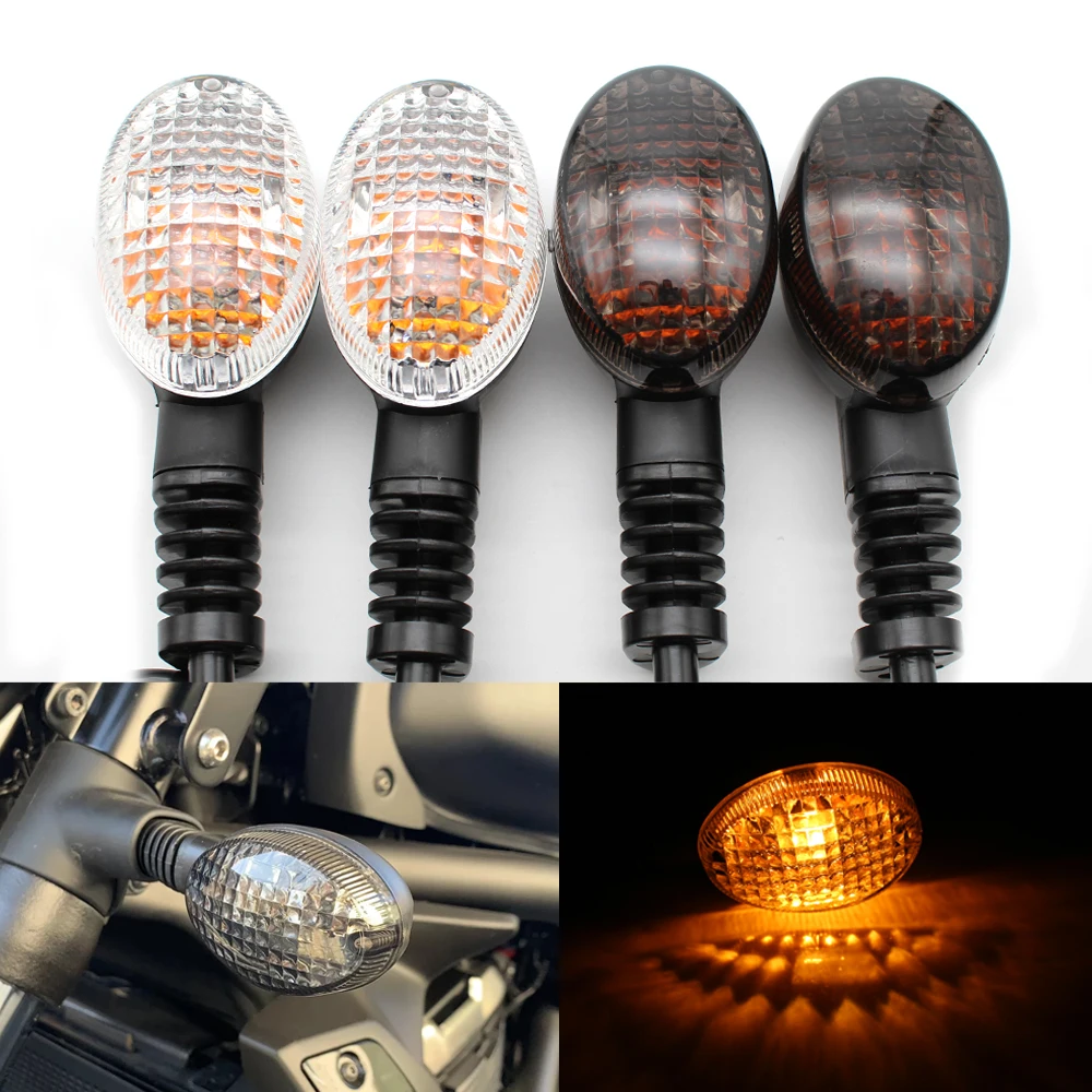 Clignotant LED pour KAWASAKI KLR 650, 2021, 2022, D-TRACKER, 125/150, D-TRACKER, x250, accessoires de motos, lampe, lentille