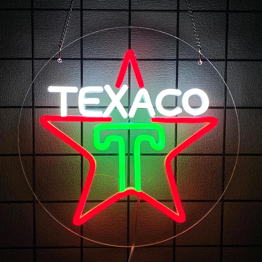 Garage Led Neon Sign, 3D Carved Gear Icon, Usb Powered, Used For Decor Of Bars, Car Service Stations, Parts Stores And Man Caves view 6
