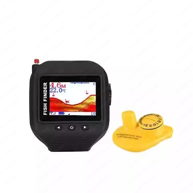 FF518 smart charging  color screen sonar fish detector cross-border portable wireless detector