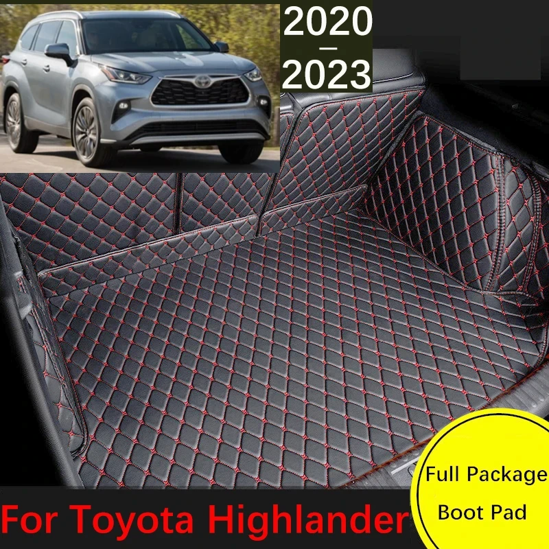 

Hybrid Vehicle Car Rear Trunk Mats For Toyota Highlander XU70 2020 2021 2022 2023 Waterproof Car Trunk Organizer Car Accessories