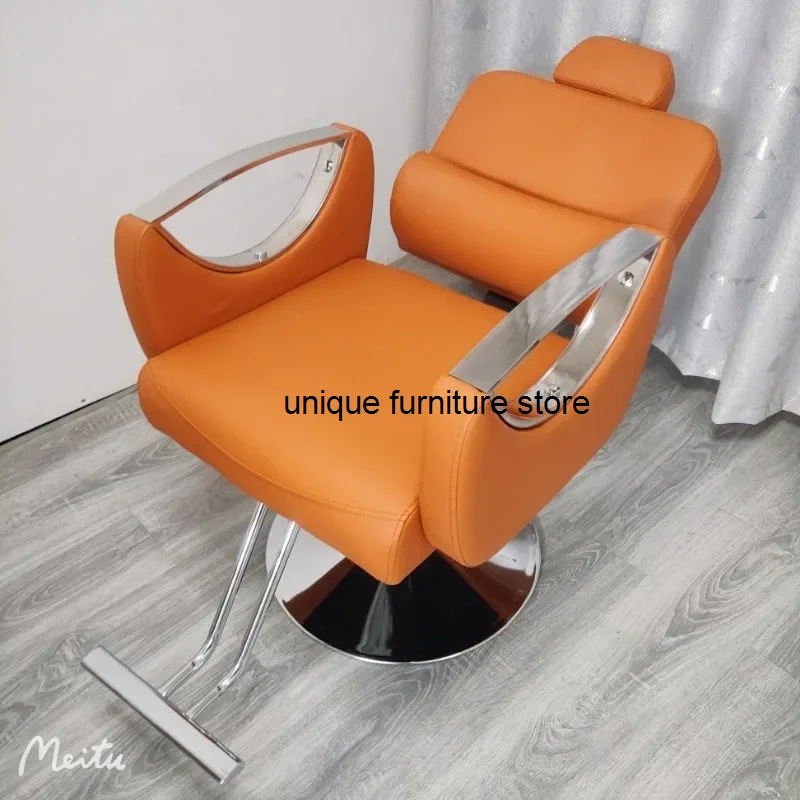 Adjustable Work Barber Chair Reclining Armchairs Nail Salon Cosmetic Shampoo Luxury Tabouret Coiffeuse Furniture Beauty Salon