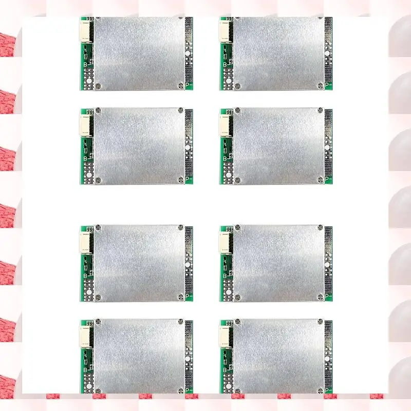 

ABGN 8X 4S 12V 50A BMS Lifepo4 Lithium Battery Protection Board With Power Battery Balance/Enhance PCB Protection Board