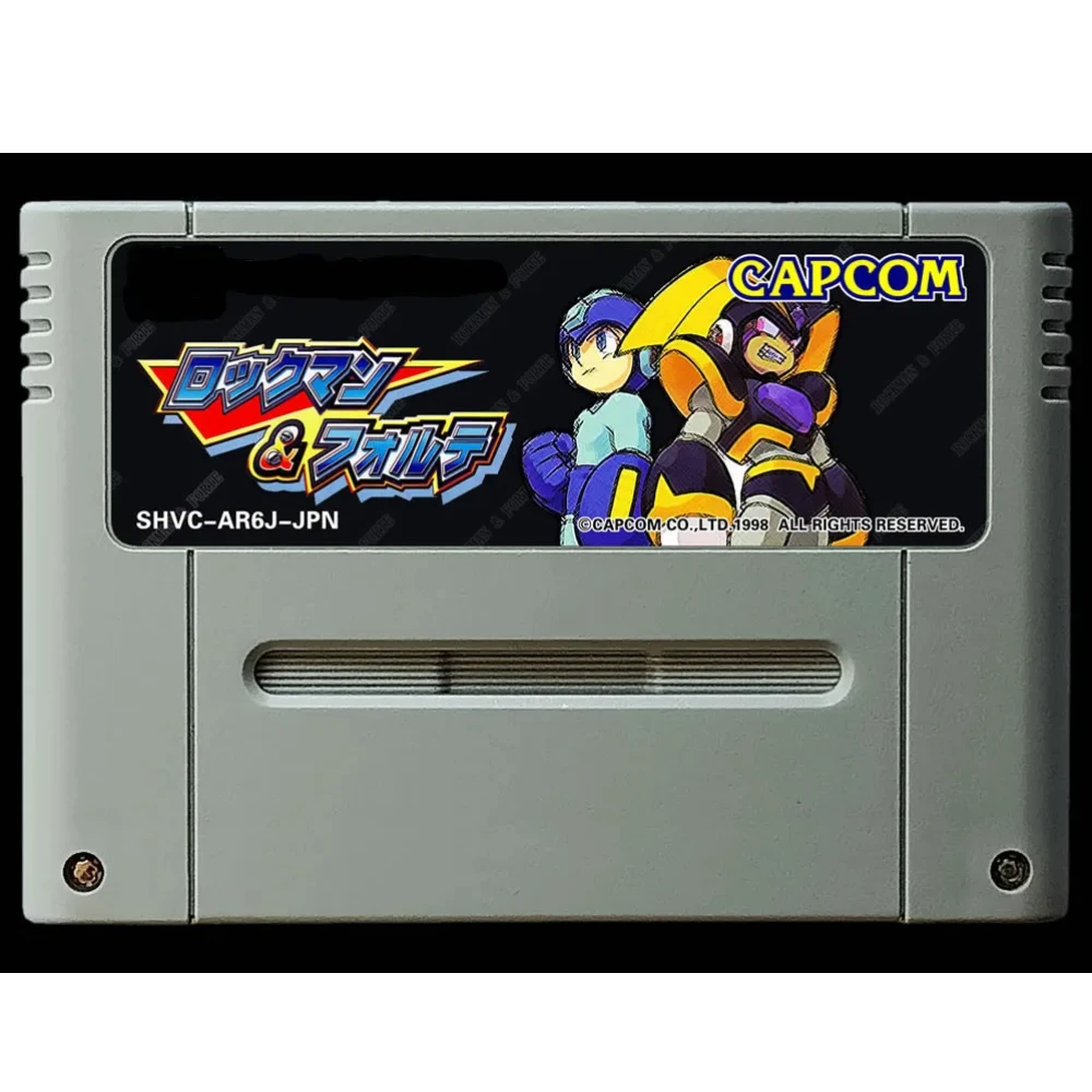 

game cards : Rockman & Forte ( Japanese NTSC Version!! )