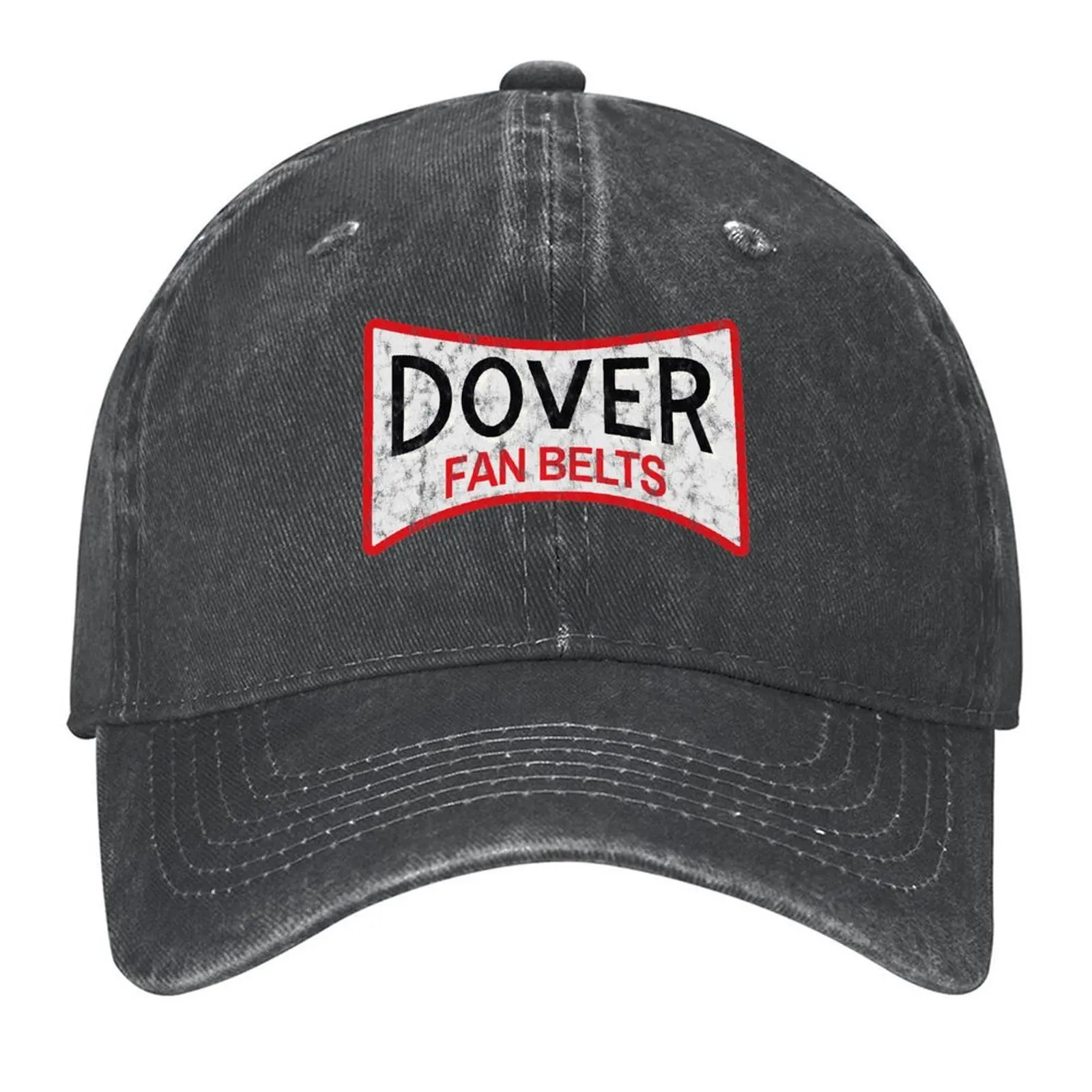 

Dover Fan Belts (Original Design - Dark Blue - Worn) Baseball Cap Thermal Visor men's big size hat Fishing cap Men Hats Women's