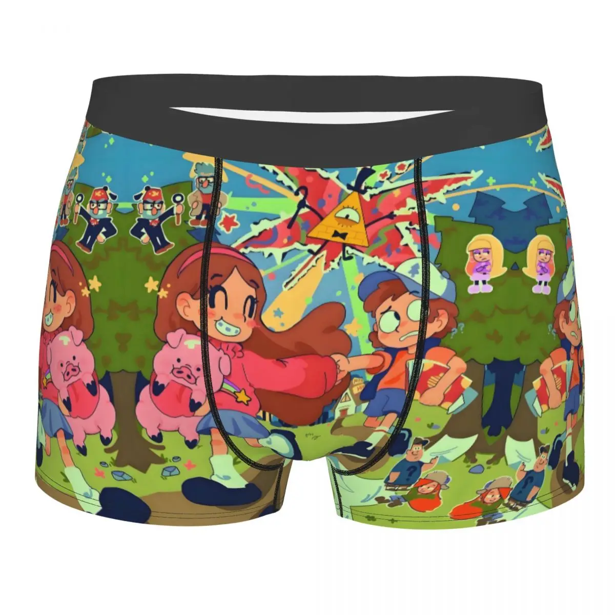 

Me When The Gravity Is Falls Underwear Male Printed Cartoon Anime Comedy TV Series Boxer Briefs Shorts Panties Soft Underpants