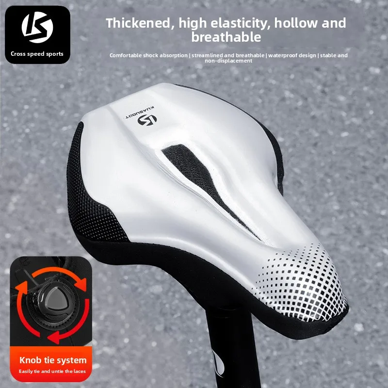 

Bicycle Seat Cushion Cover, Thickened Sponge, Comfortable Cycling Seat Cover, Riding Accessories, Mountain Bike Seat Cover