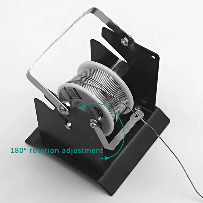 Special Universal All Metal Solder Wire Rack Stainless Steel Tin Wire Seat Fixing Bracket Soldering Iron Soldering Tool