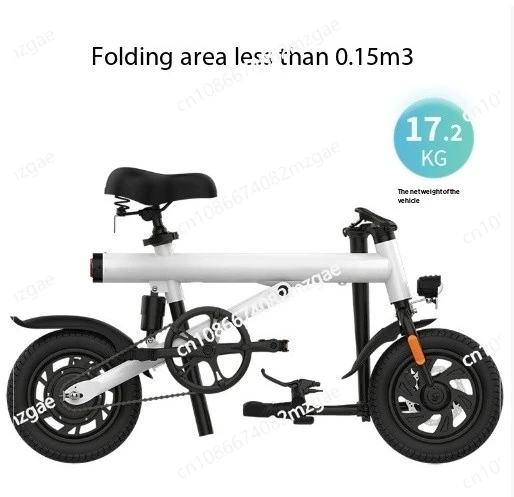 

Складной легкий компактный электрический велосипед для студентов, взрослых, пожилых людей, легкая езда