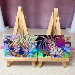 DIY Homemade Dragon Ball 20th Son Goku Vegeta IV Flash Card  A Set of 2pcs Anime Game Peripheral Collection Christmas Present