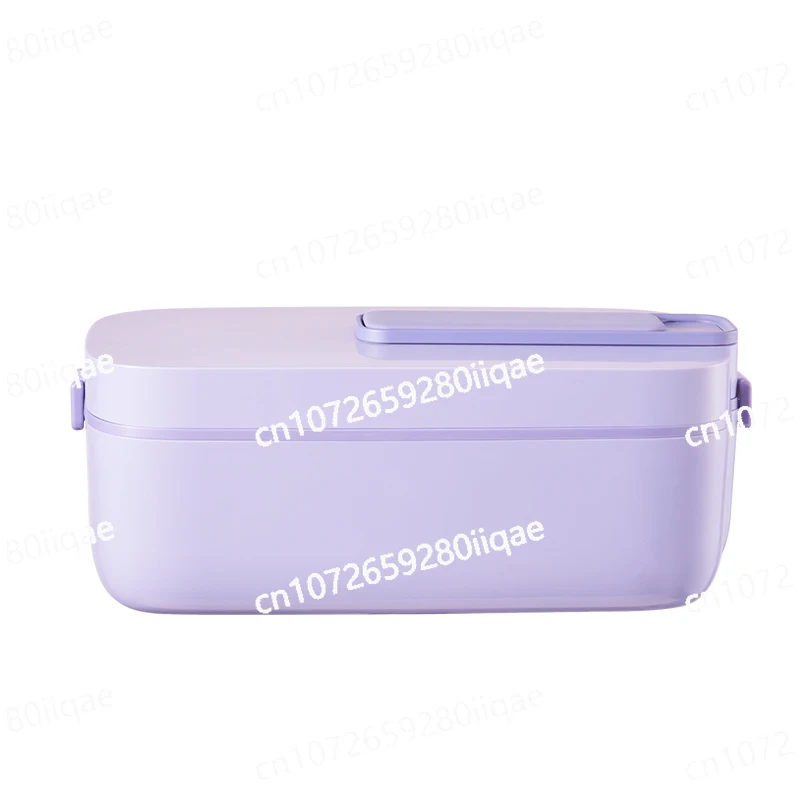 1L Stainless Steel Container Wireless Portable Electric Lunch Box Bento Box Food Warmer for Heating Food