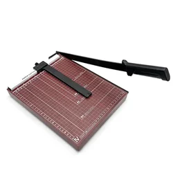 A4 Paper Cutter, Guillotine Paper Trimmer 12 Inch Cut Length Heavy Duty Stack Paper Slicer with Safty Blade Lock for Cardstock