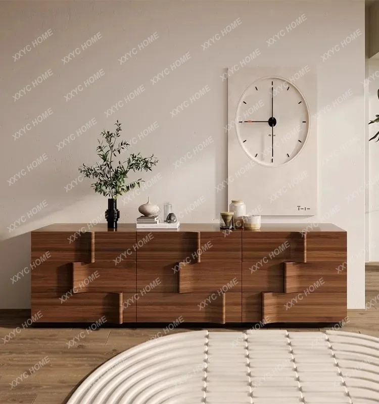 

design TV locker Simple modern porch locker Storage cabinet