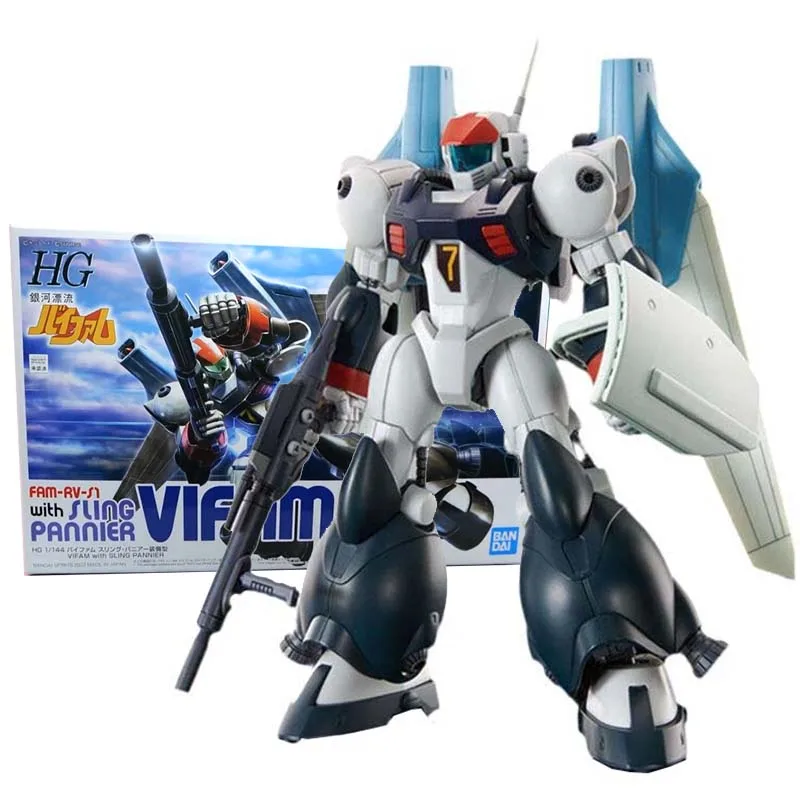 

Bandai Figure Space Castaways Vifam Anime Figures PB HG Sling Pannier Gunpla Action Figure Toys For Boys Children's Gifts