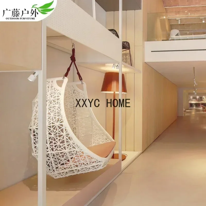 

Садовое кресло-качалка TAO Nordic для улицы и дома, плетеное кресло для отдыха на балконе