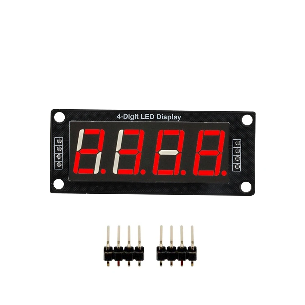 Modulo TM1637 0.56 "0.56 pollici 7 segmenti tubo Display digitale scheda modulo LED a 4 cifre per Arduino rosso verde blu bianco